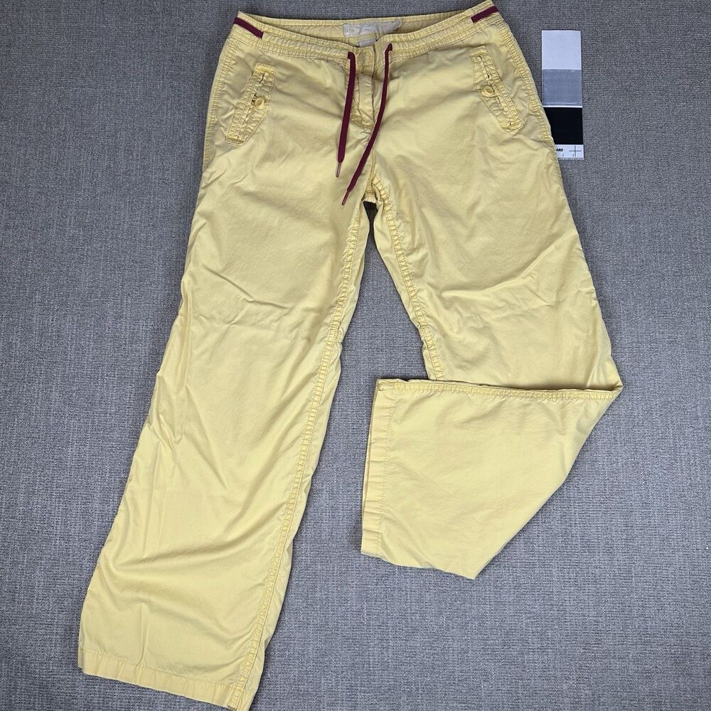 J Crew City Fit Chino Pants Womens Size 4 Short Yellow Cotton Classic Twill